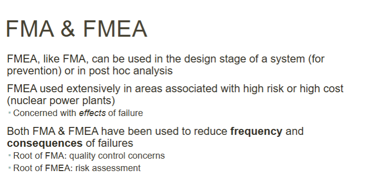 <p>reduce frequency and consequences of failures</p>