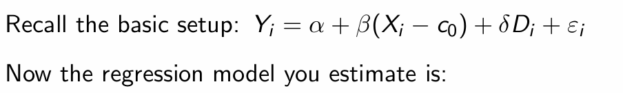 <p>i.e. utilise interaction terms</p>