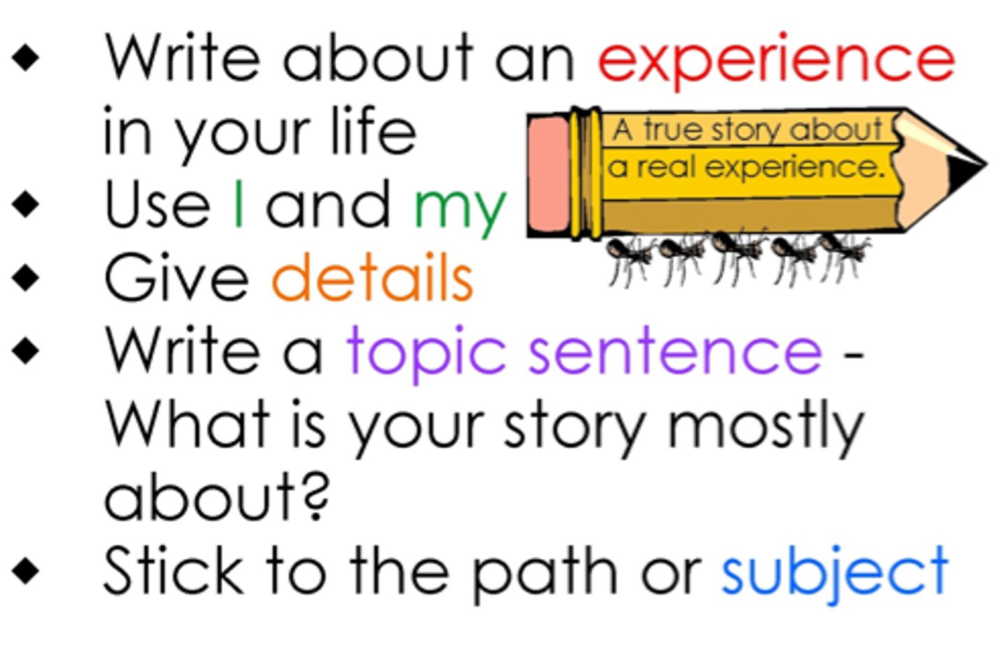 <p>longer than a composition, more serious, hundreds or thousands of words</p>