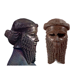 <ul><li><p><span>An image of an <mark data-color="blue" style="background-color: blue; color: inherit;">unidentified Akkadian ruler</mark> (some say it is Sargon I, but no one knows) is one of the most beautiful and terrifying images in all of Ancient Near Eastern art and evidence of the use of the lost-wax method in bronze casting (Cire-Pirdue).</span></p></li><li><p><span>The life-sized bronze head shows in sharp geometric clarity, locks of hair, curled lips, and a wrinkled brow. Perhaps more awesome than the powerful and somber face of this ruler is the violent attack that mutilated it in antiquity.</span></p></li></ul><p></p>