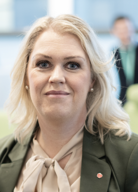 <p>Lena Hallengren (S)</p>