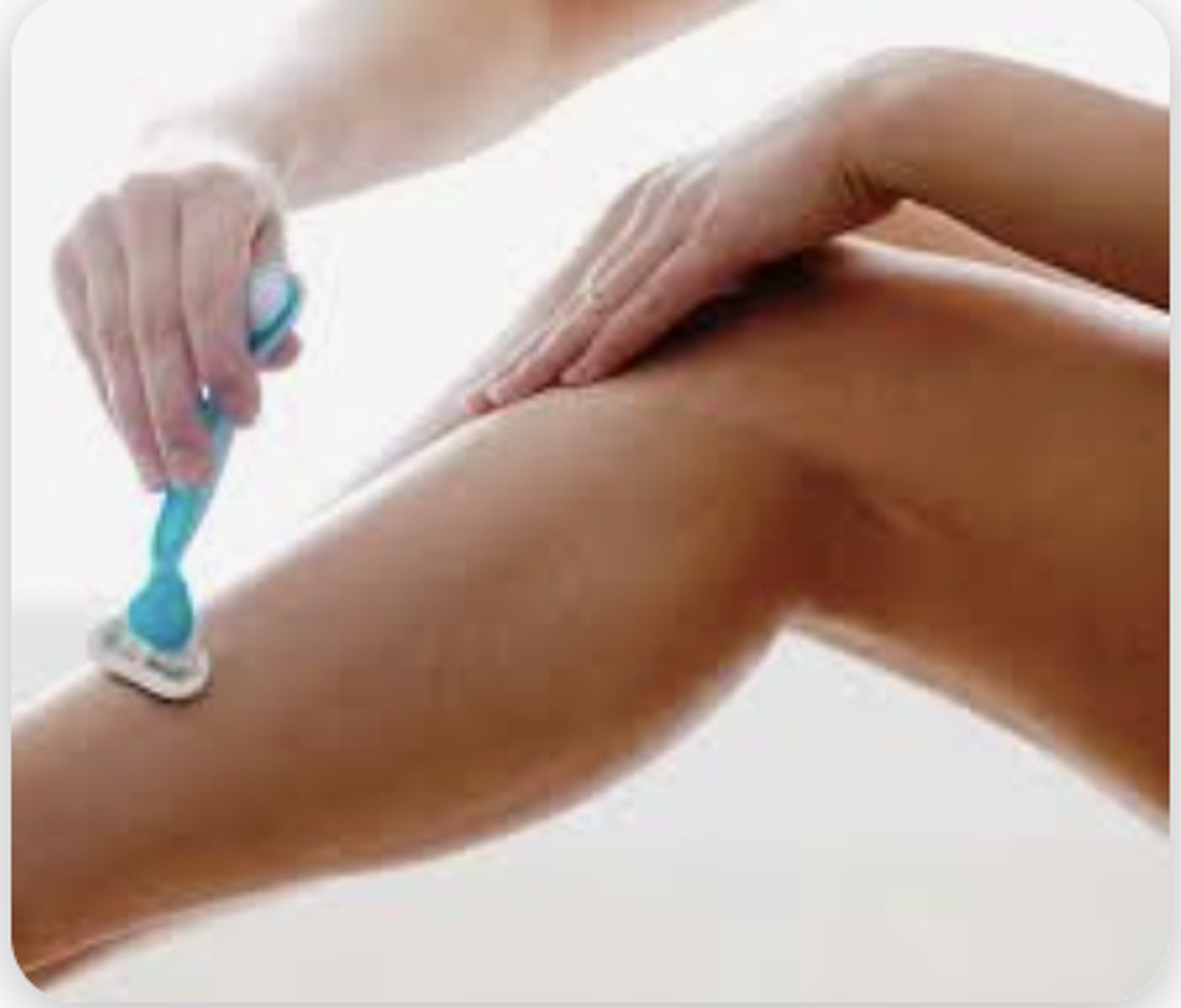 <p>to shave one's legs</p>