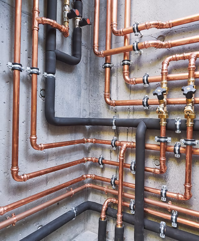 <p>A term used to describe soil or waste system where all pipings are of threaded pipe, tubing or other such rigid construction using recessed drainage fittings to correspond to the types of piping</p>