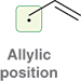 <p>A radical in which the unpaired electron is on a carbon adjacent to a C=C double bond.</p>