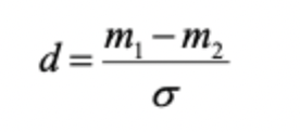 <p>Cohen’s d</p>