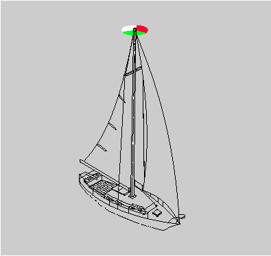 <p>combine sidelights and sternlight in one lantern at or near the top of the mast</p><p></p>