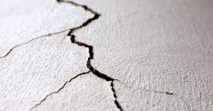 une fissure, a crack