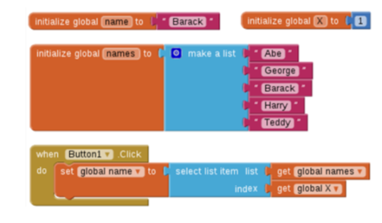 <p><span style="background-color: transparent; font-family: "Century Gothic", sans-serif;"><span>What value will the global variable </span><strong><em><span>name</span></em></strong><span> have after Button1 is clicked?</span></span></p>