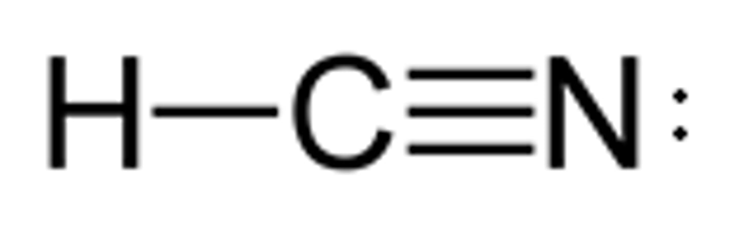 <p>HCN</p>