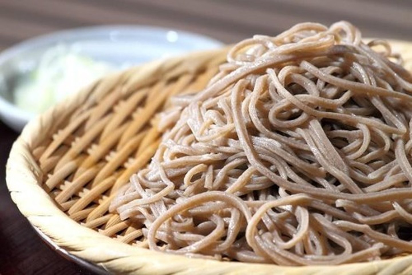 <p>Soba (brown noodles made from buckwheat) and Udon (thick white noodles made from wheat).</p>