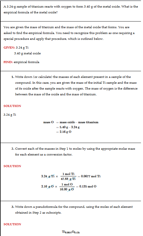 <p>Percent formulas add to 100% and if you have the grams of the compound and the grams of an element in the compound, conservation of mass lets you subtract the elements mass from the compound to get the rest.</p>