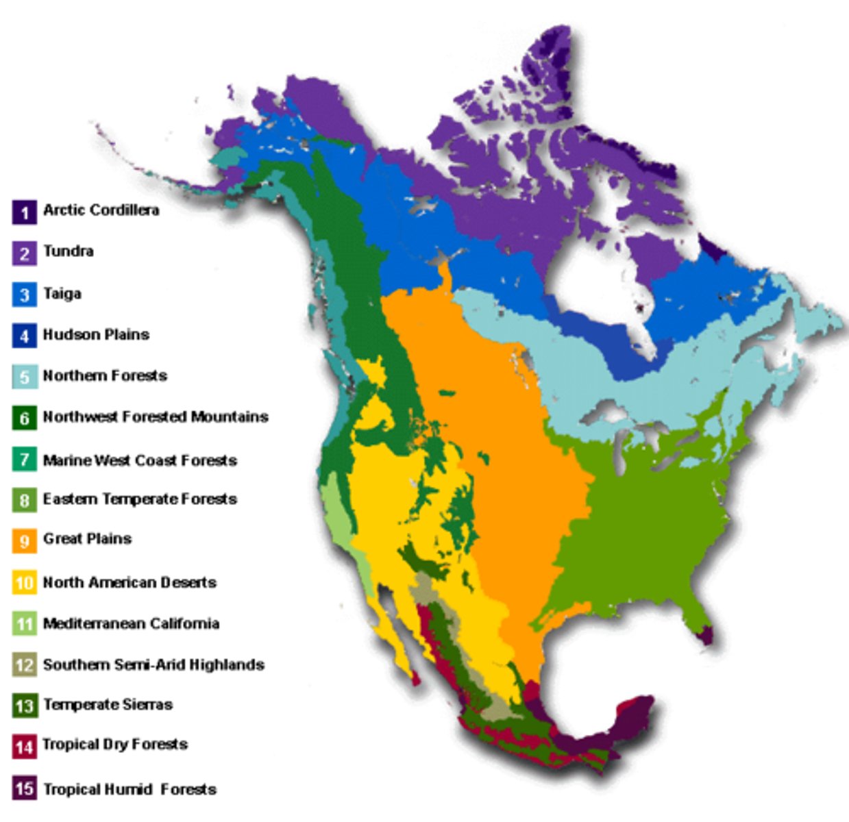 <p>The variety of ecosystems that exist in a given region</p>
