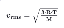 <p>v_avg : average of the squa</p><p>re of each particle’s speed </p>