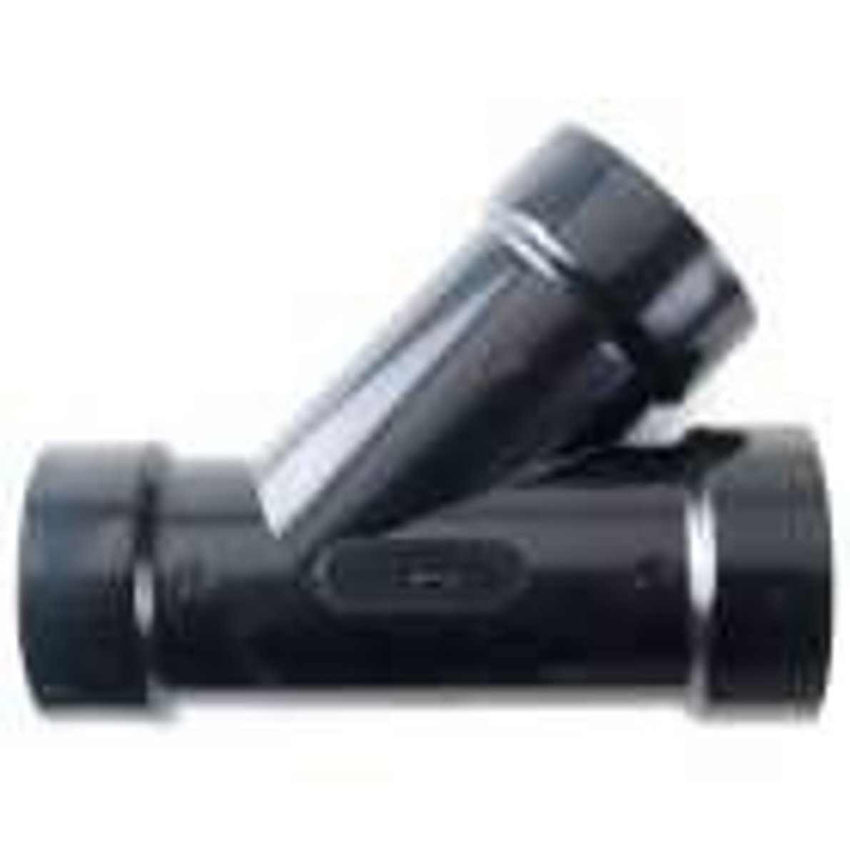 <p>a Y-shaped pipe fitting for joining a branch pipe with a main, usually at a 45d angle</p>