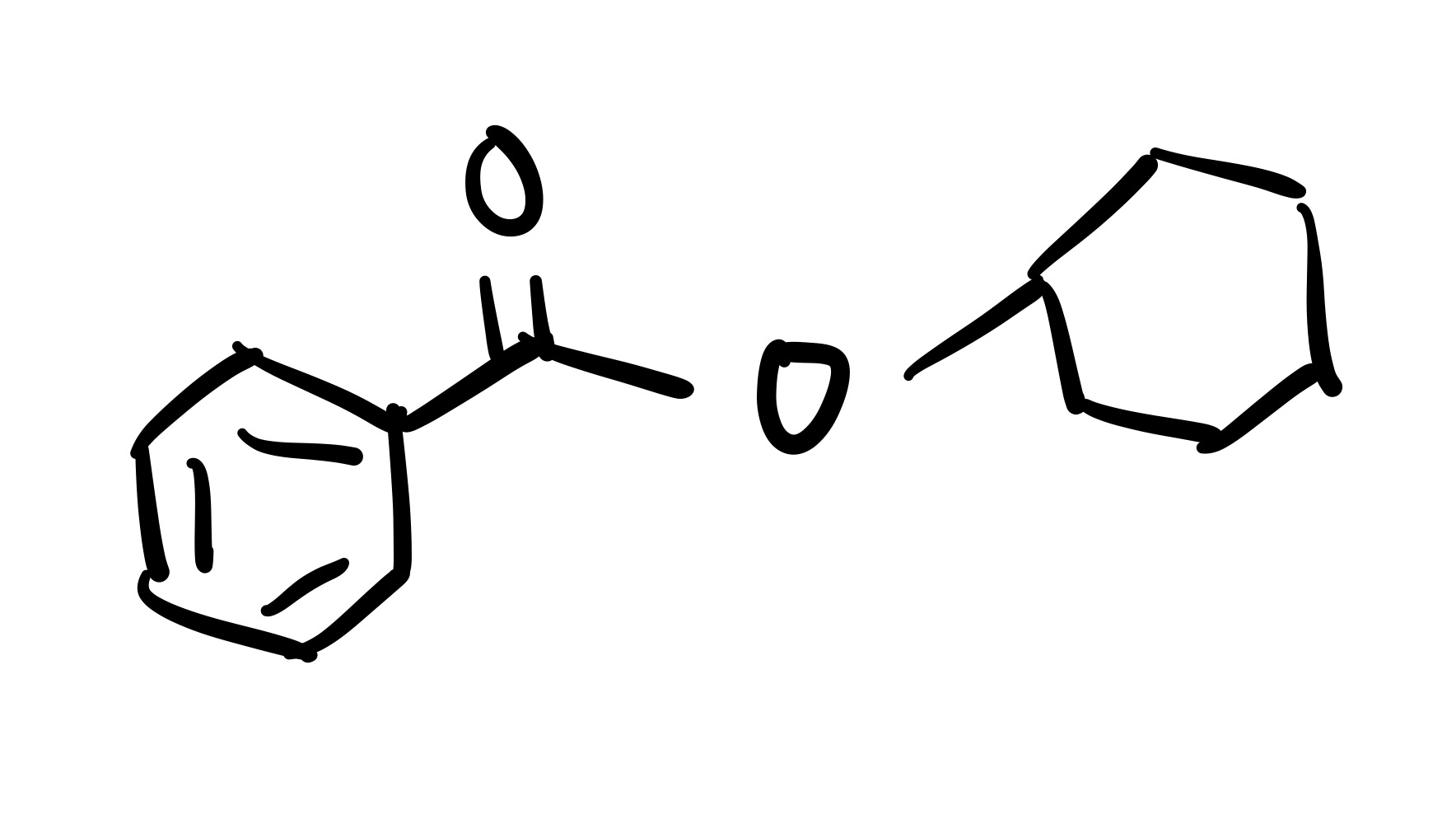 <p>H is replaced with O and attached structure </p>