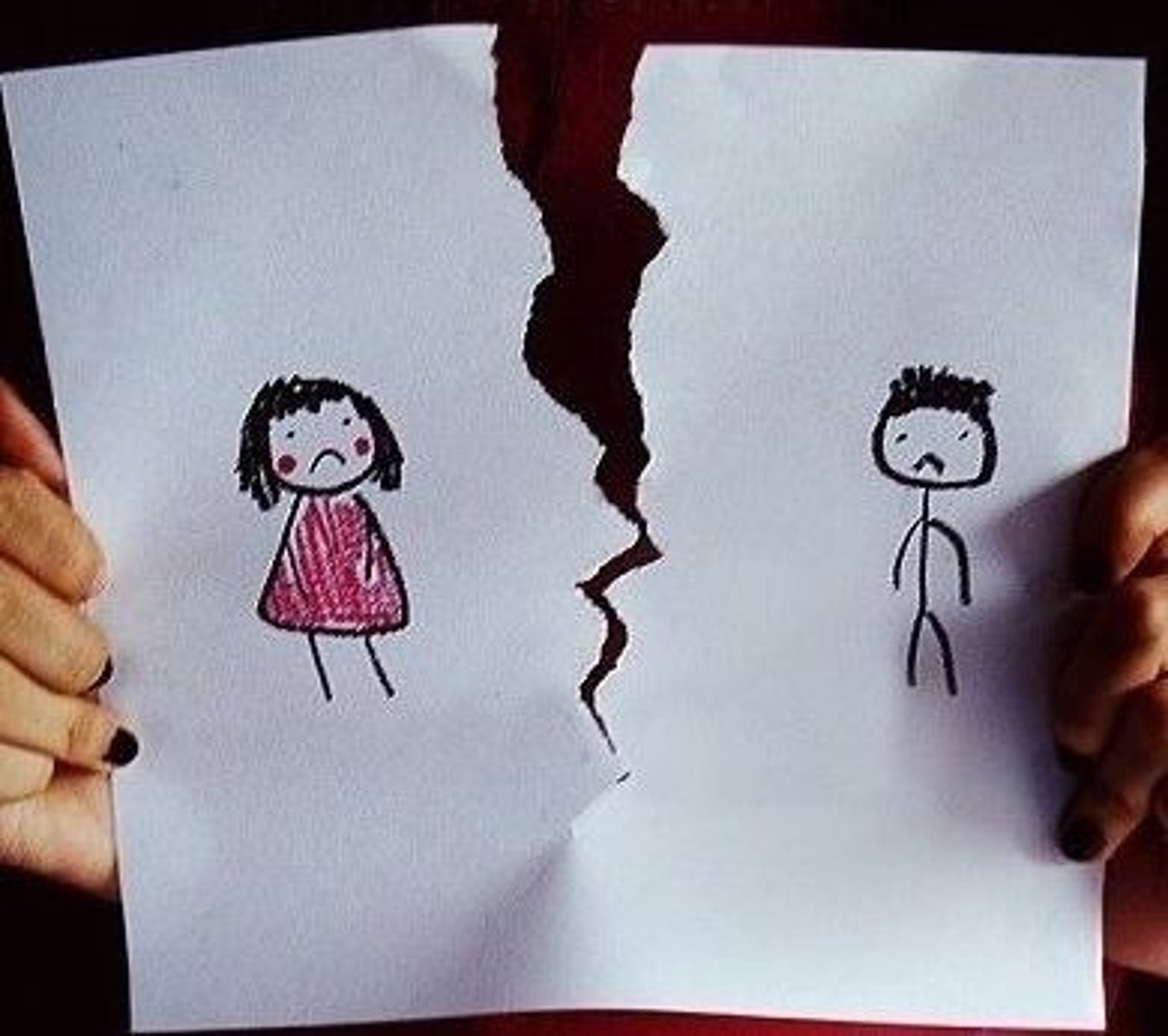 <p>to break up</p>