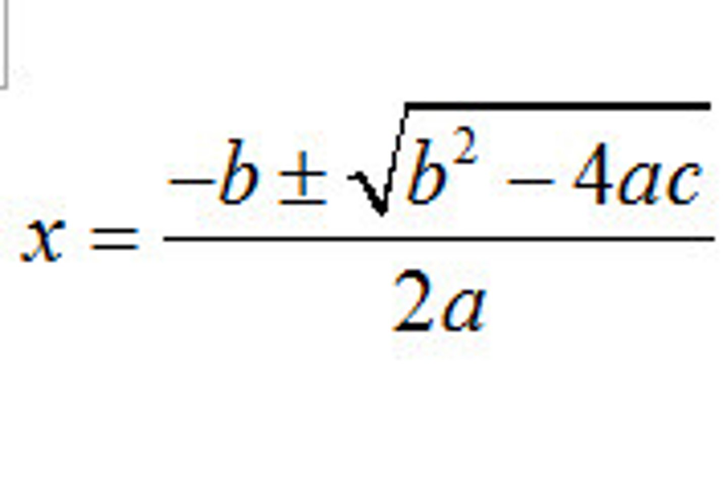 <p>la fórmula</p>