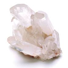 <p>Can come in hella colors, but mainly clear/whiteish. naturally breaks into crystalline structures, but has no cleavage. Harder than most of these with a 7 on the hardness scale. </p>