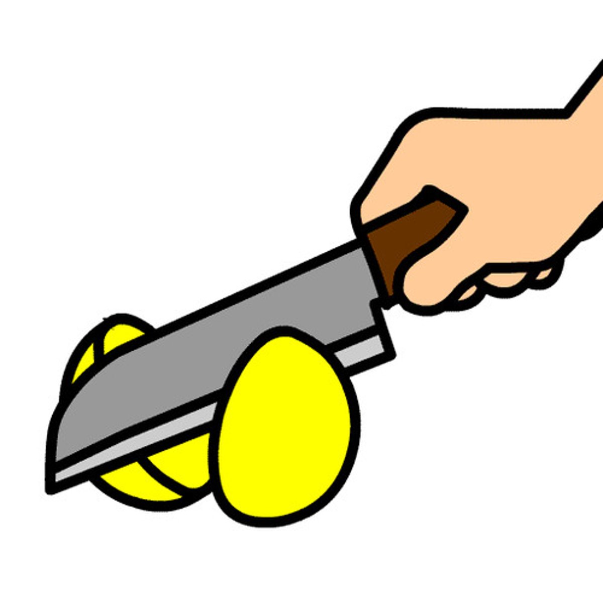 <p>(qiē) to cut</p>