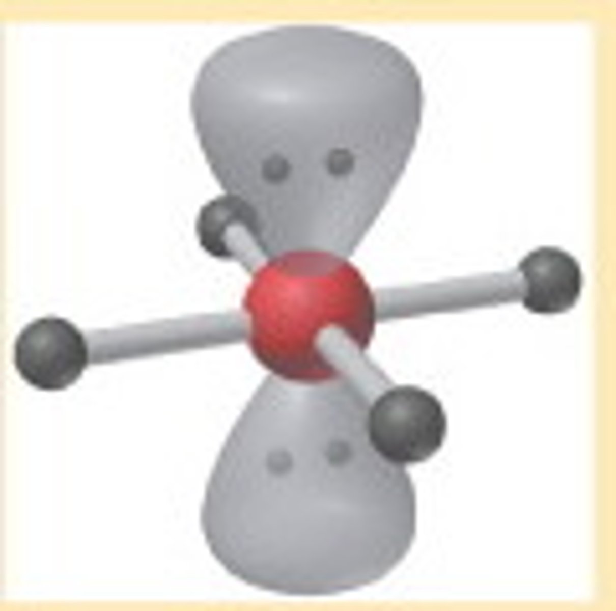 <p>Square planar geometry, octahedral electron pair configuration.</p>