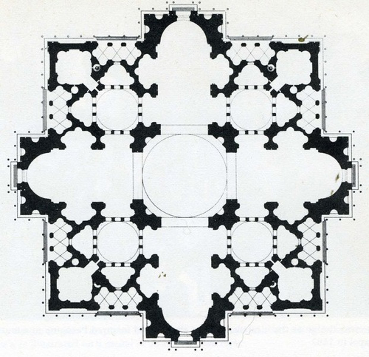 <p>a cross consisting of an upright crossed in the middle by a horizontal of the same length</p>