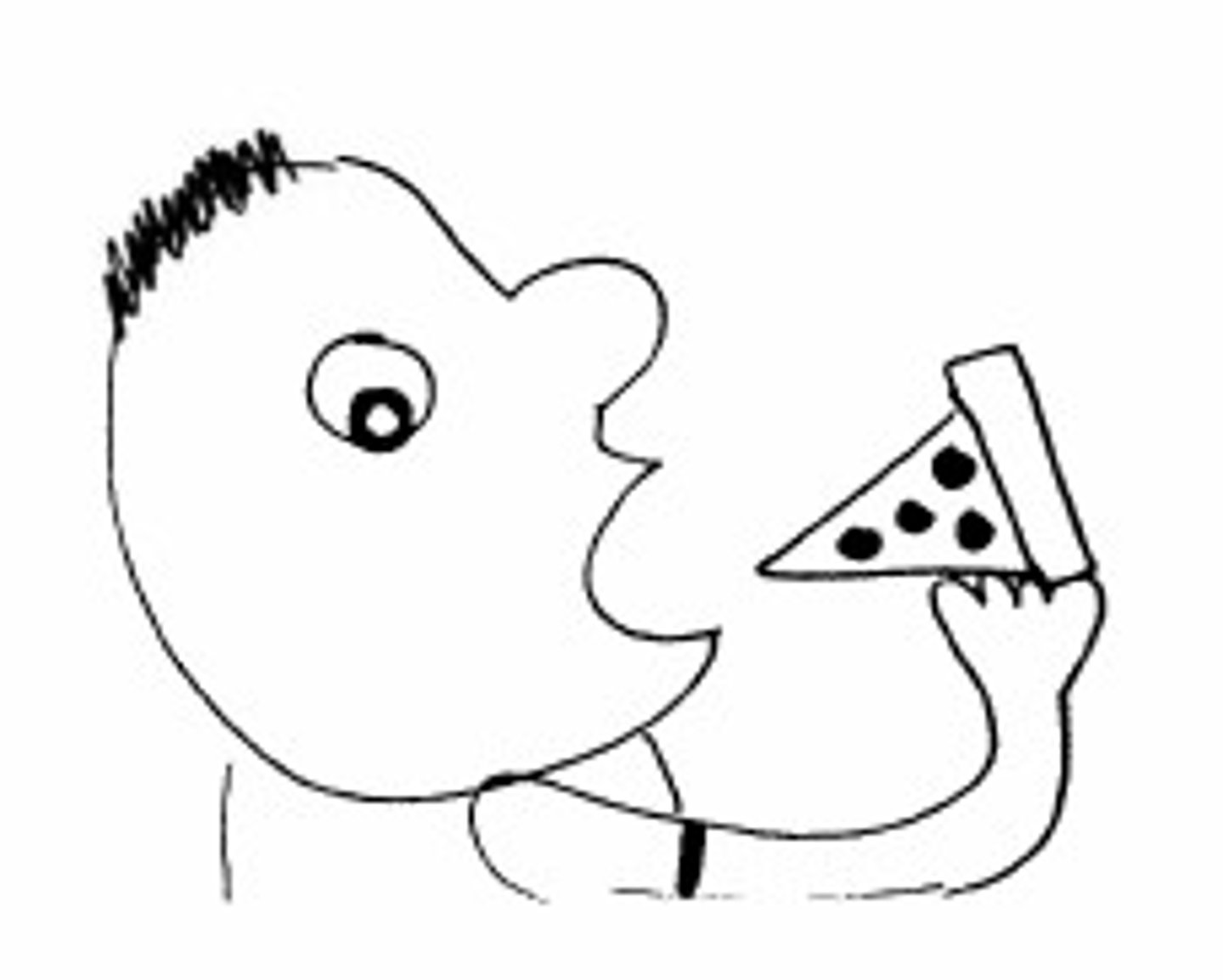 <p>comer (el chico)</p>