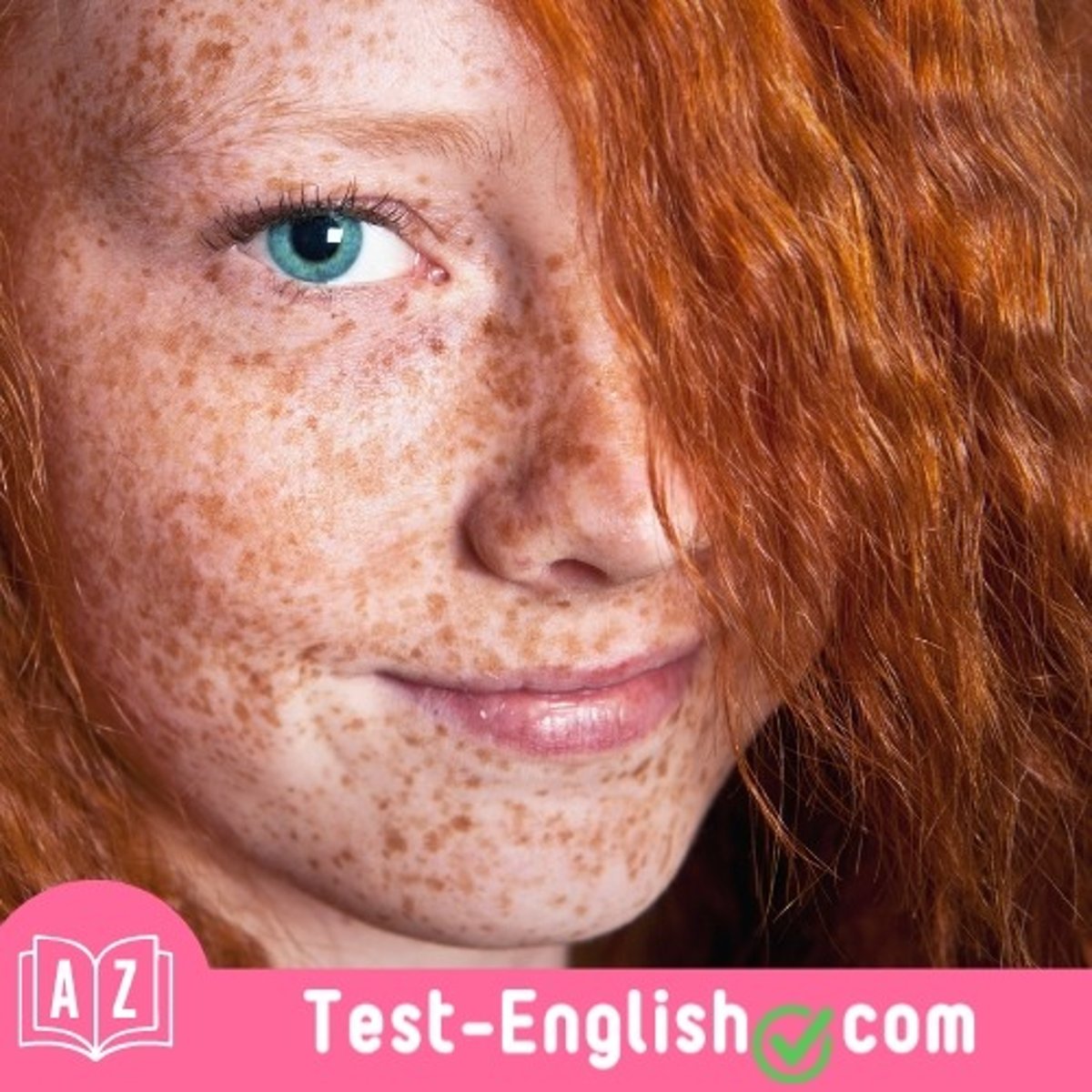 <p>She has lots of _____s on her face. They are small brown spots.</p>