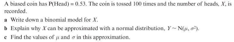 <p>Example of approximating a binomial distribution:</p>