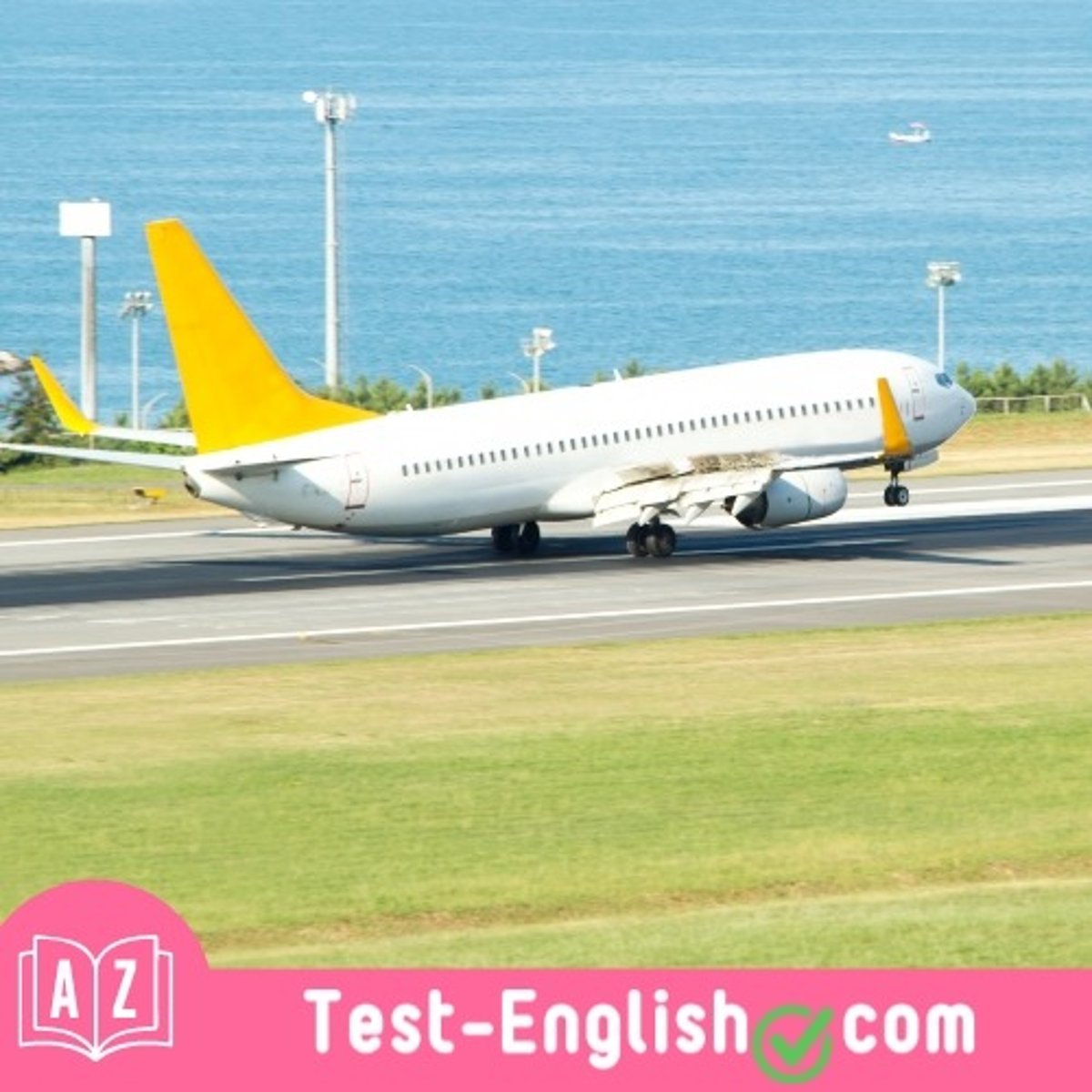 <p>After the plane _____s, you can unfasten your seatbelt.</p>