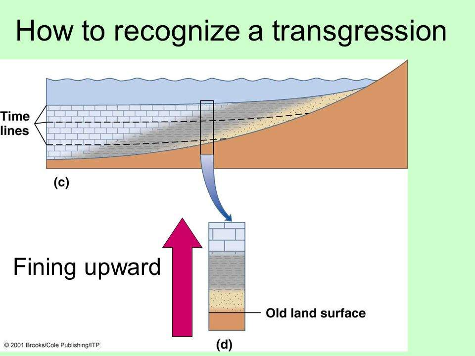 <p>Sea-Level Rise;<strong> </strong>Deepening upward sequence (shale → limestone → mudstone). </p>