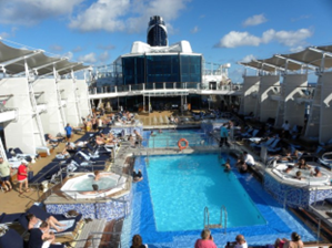 <p><strong>Norovirus</strong>, especially in <strong>cruise ships</strong>, schools/dorms, military, and hospitals.</p>