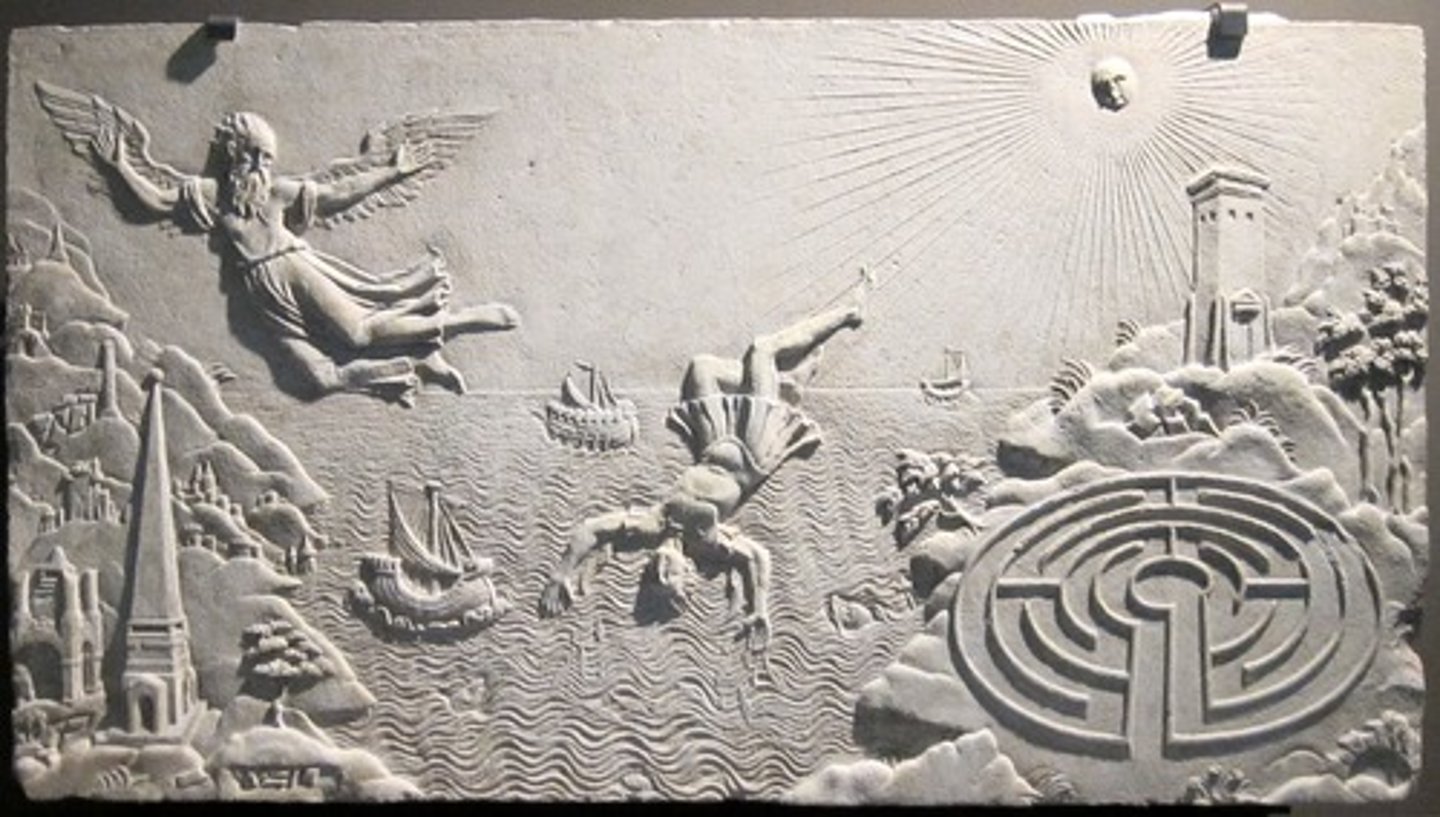 <p>the analysis of symbols, themes, and subject matter in the visual arts in order to establish the in-context meaning of an artwork</p>