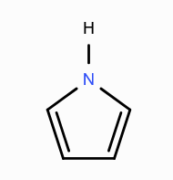 <p>What is the aromaticity of this compound?</p>
