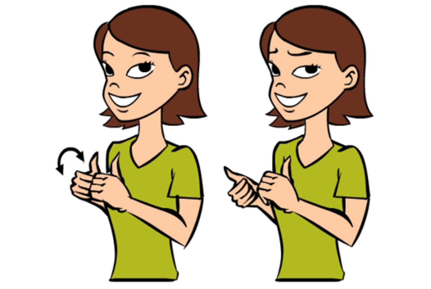 <p>With hands cupped, backs of fingers together, palms facing down - turn hands over so palms are facing up with questioning face.</p>