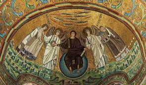 Apse Mosaic, San Vitale, 546-48, Ravenna