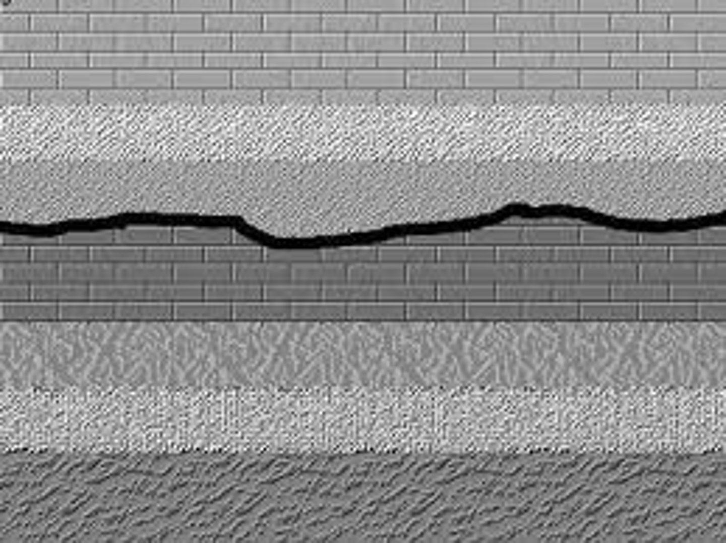 <p>What do we call a jagged erosional surface located between two sets of parallel rock layer beds?</p><p>A. unconformity B. nonconformity</p>