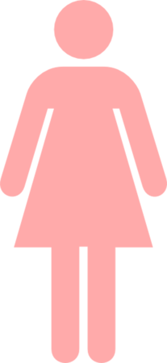 <p>woman, female</p>