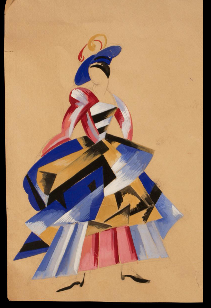 Composition in Surface Planes & Ballet 
costume design,