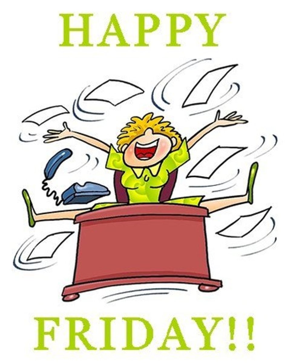 <p>Friday</p>