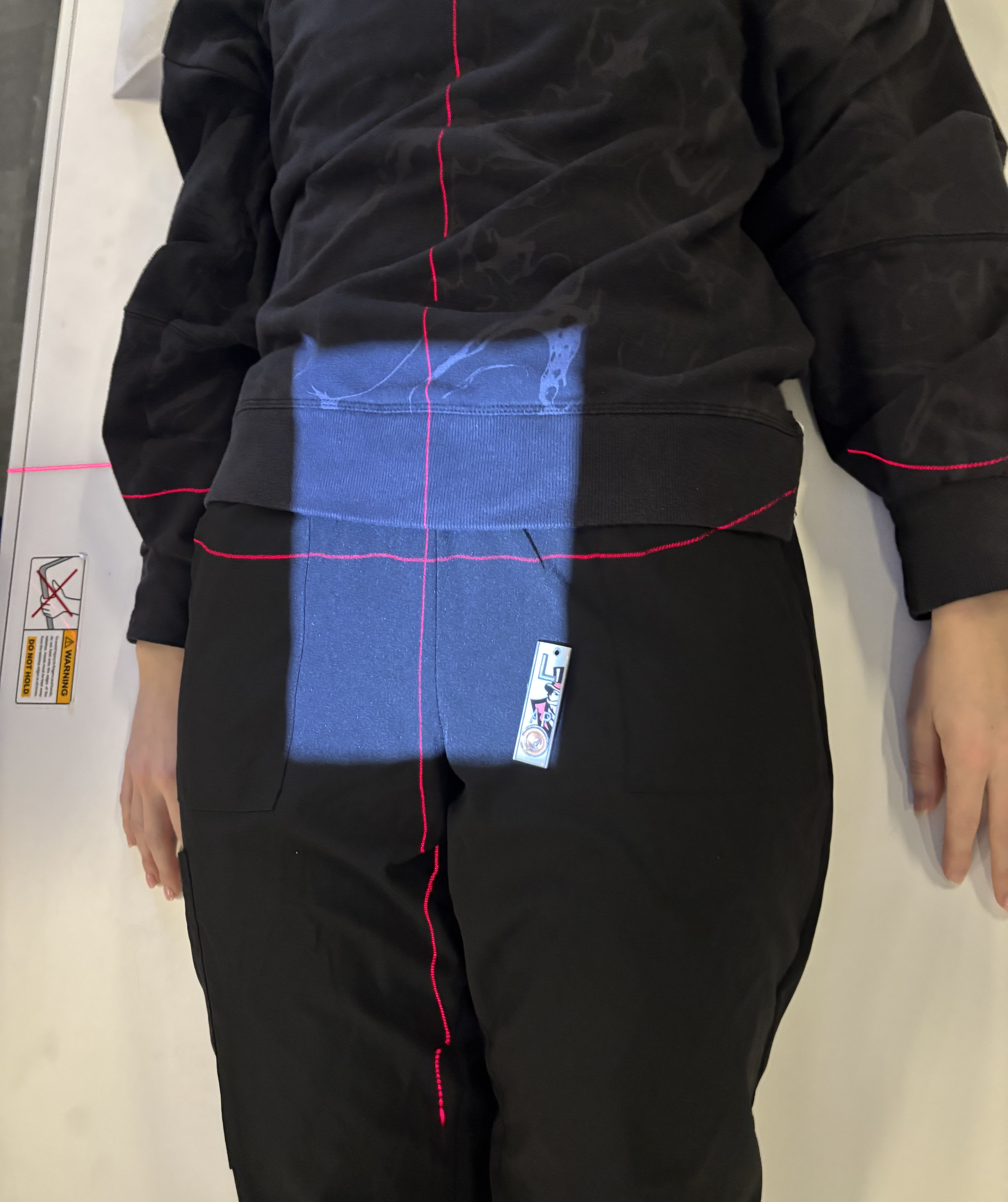 <p>Lumbar- L5- S1 spot</p>