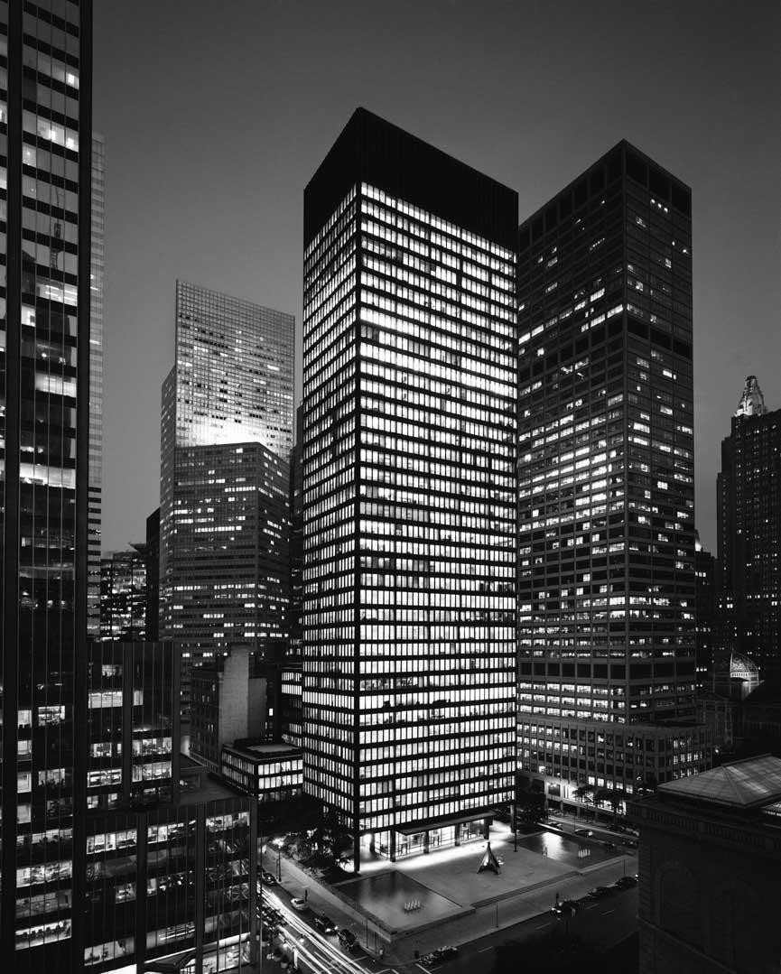 <p>Seagram Building, 1958, New York</p>