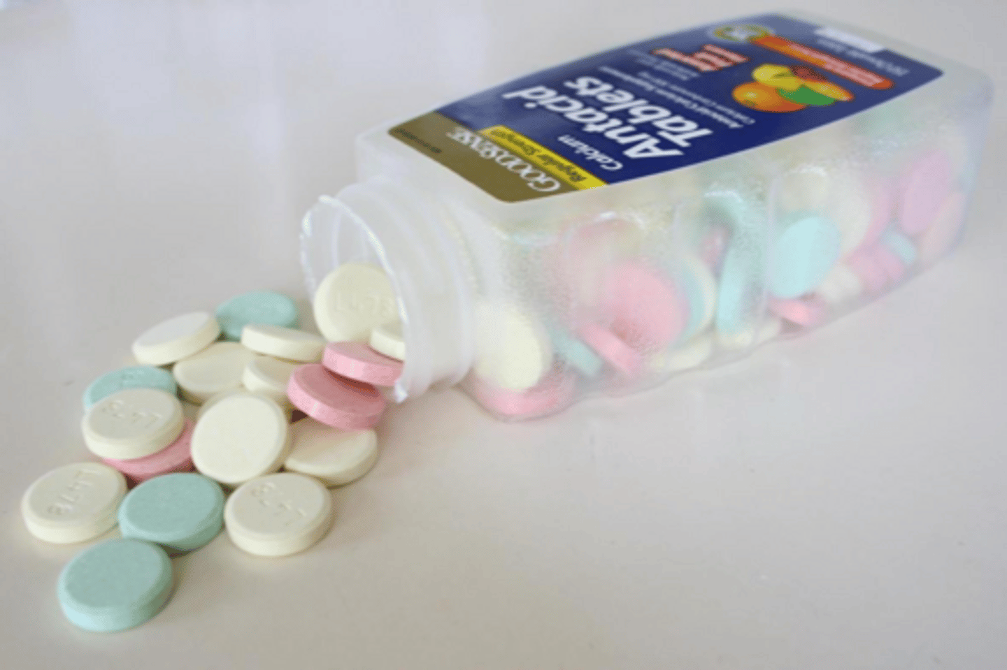 <p>They directly neutralize stomach acid. Works within 5 minutes, lasts about 30 minutes.</p>