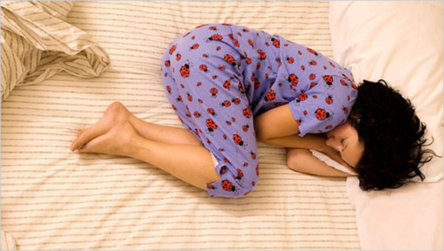 <p>sự khó chịu về thể chất và tinh thần</p>