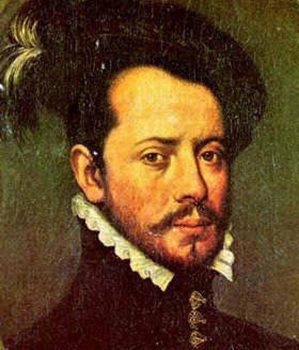 <p>The Spanish Conquistador that captured Montezuma and killed him was ________________.</p>