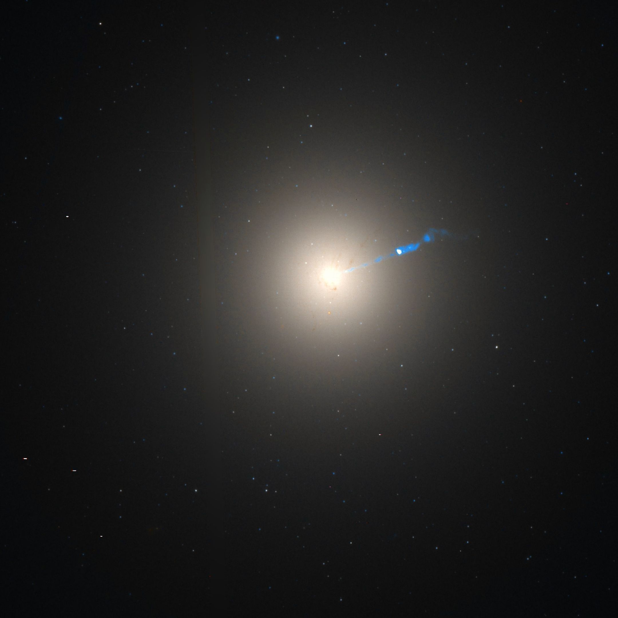 <p>Giant elliptical galaxy</p>
