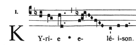 <ol><li><p>Performed in Acapella</p></li><li><p>Monophonic Texture</p></li><li><p>Limited Range</p></li><li><p>Sung in Latin</p></li><li><p>Written in special neumatic notation as seen in the pic attached)</p></li><li><p>unmetered (no time signatures)</p></li><li><p>Conjunct melody</p></li><li><p>Modal 9based on church modes)</p></li></ol>