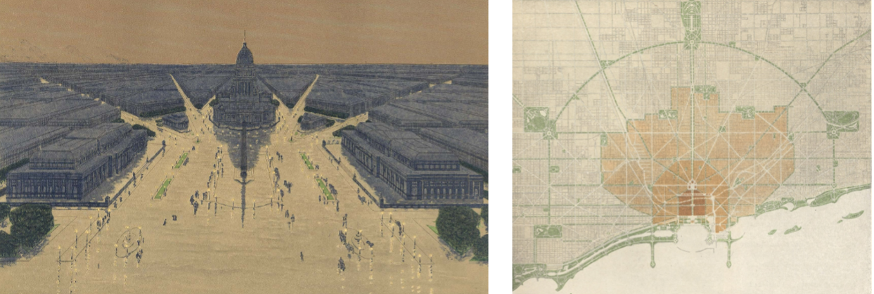 <p><span>Plan for Chicago, Daniel Burnham (1909)</span></p>