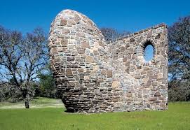 <p>Martin Puryear (*1941) Untitled, 1994-94, Mortared fieldstone sculpture, Oliver Ranch</p>