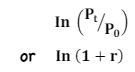 <ul><li><p>Continuously compounded return is equivalent to its annual counterpart</p></li><li><p>To get back to annual rate: e<sup>rc</sup> - 1</p></li></ul>