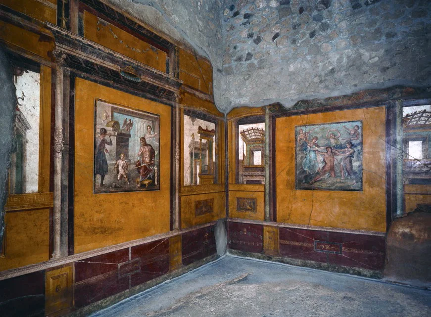 <p><span style="background-color: transparent; font-family: "EB Garamond", serif;"><strong>House of the Vettii. Pompeii, Italy. Imperial Roman. c. second century BCE; rebuilt c. 62–79 CE. Cut stone and fresco.</strong></span></p>